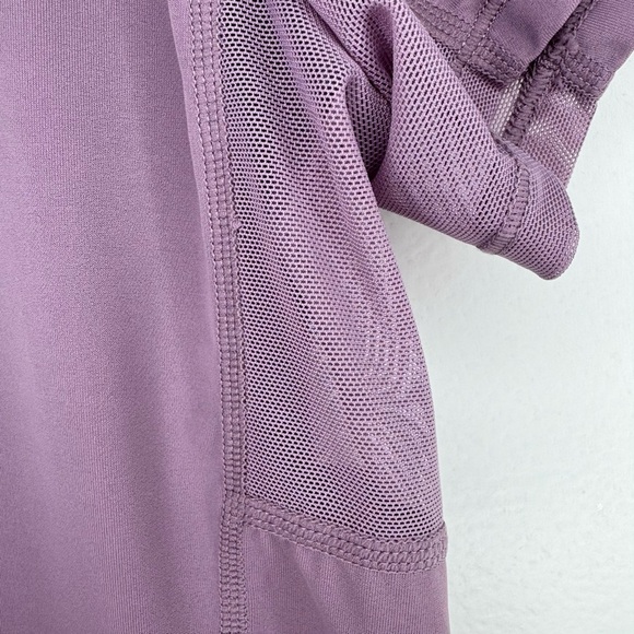 Knix Momenta Active T-Shirt Breathable Mesh Women’s Small Lavender Running EUC - Picture 4 of 6